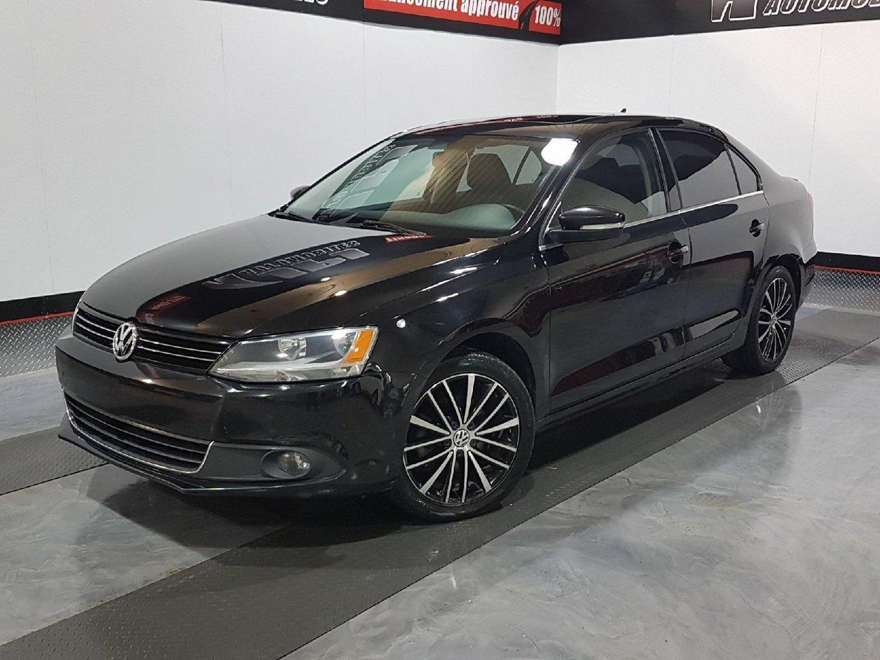 Used 2014 Volkswagen Jetta Highline-Cuir-Toit for sale in Markham, ON