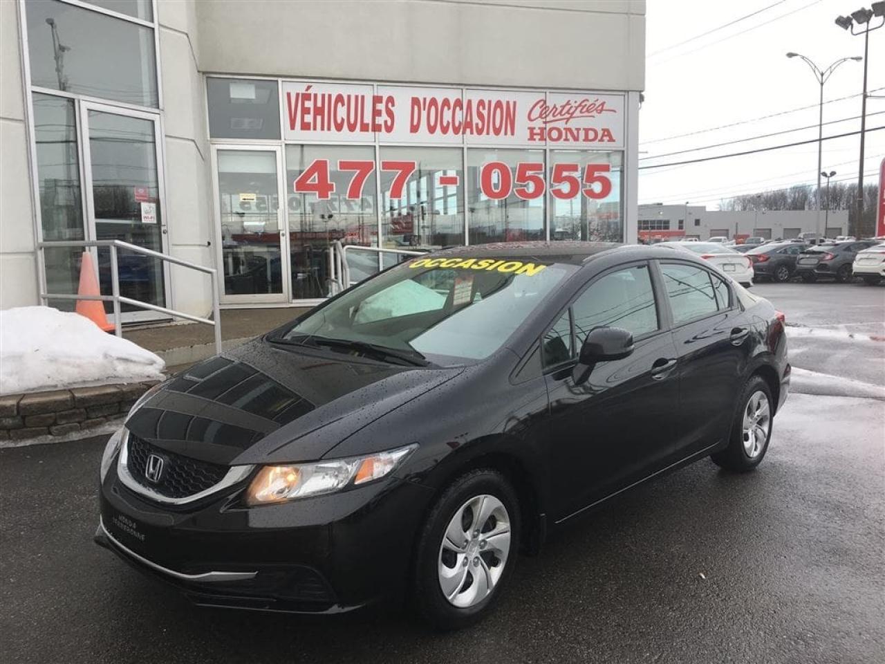 Used 2013 Honda Civic Lx Gar. for sale in Terrebonne, QC