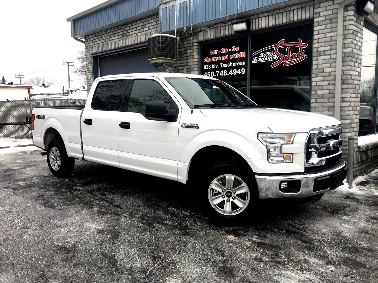 <a href=https://www.autoaubaine.com/Ford-F-150-c6997015.html>https://www.autoaubaine.com/Ford-F-150-c6997015.html</a>

2017 FORD F-150 XLT 4X4 5.0L V8 SUPERCREW CAB EN SUPERBE CONDITION MECANIQUE ET ESTHETIQUE!!!! JAMAIS ACCIDENTE, BLANC/GRIS, TRANSMISSION AUTOMATIQUE, AIR CLIMATISE, GROUPE ELECTRIQUE, 6 PASSAGERS, VITRES TEINTEES, TECHNOLOGIE BLUETOOTH, ATTACHE-REMORQUE ET PLUS...A  VOIR!!!!!BALANCE DE GARANTIE FORD CANADA ET INSPECTION INCLUSES, POSSIBILITE DAJOUTER UNE GARANTIE PROLONGEE DE 5 ANS OU 200000KM ,FINANCEMENT BANCAIRE MAISON 1E 2E 3E CHANCE DE CREDIT DISPONIBLE, AUCUN CAS DE CREDIT REFUSE,  www.autoeleganceselect.ca ou  www.autoeleganceselect.com , 
autoeleganceselect@hotmail.com , bureau 
:(450)748-4949, Sans frais :1-(877)302-1684,  cell :(514)573-7344 , fax 
:(450)748-1213 au 828 Boul Taschereau 
longueuil Québec J4K 5B6