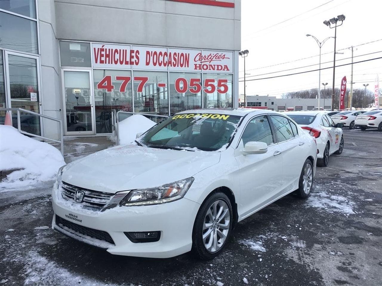 <a href=https://www.autoaubaine.com/Honda-Accord-c7000854.html>https://www.autoaubaine.com/Honda-Accord-c7000854.html</a>

Wow Belle Honda Accord 2014, V6, Automatique, Tout Équipé, Jamais accidenté, GPS/Navigation, Cuir, Toit ouvrant électrique, Écran tactile, Roues dalliages, Caméra de recul, Bluetooth, Commande audio au volant, Sièges chauffants à réglage électrique, Air climatisé, Régulateur de vitesse et plus ! À voir !Chez Honda Terrebonne, la place où trouvez un véhicule doccasion Tout nos véhicules sont inspectés par nos techniciens certifiés Honda Financement facile sur place, 1ere, 2ieme et 3ieme chance au crédit Livraison rapide Historique Carproof sur tous nos véhicules Programme VIP disponible! Prix et qualité imbattable Garanties mécanique supplémentaire disponible - Chaque véhicule est unique - Donnez-nous un coup de fil pour plus dinformations - Nous prenons tout type de véhicule en échange Toyota, Mazda, Nissan, Acura, Hyundai, Ford, Volkswagen, Chevrolet, Kia, Dodge, Subaru, Bmw, Infiniti, Suzuki, Mercedes, Volvo, Audi, Chrysler, Jeep Ouvert le Samedi Honda Terrebonne est la référence en vente de véhicules doccasions au Québec 450-477-0555