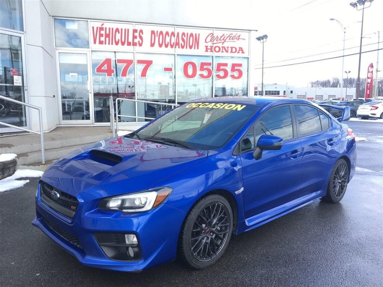 Used 2015 Subaru WRX STI Gar. for sale in Terrebonne, QC