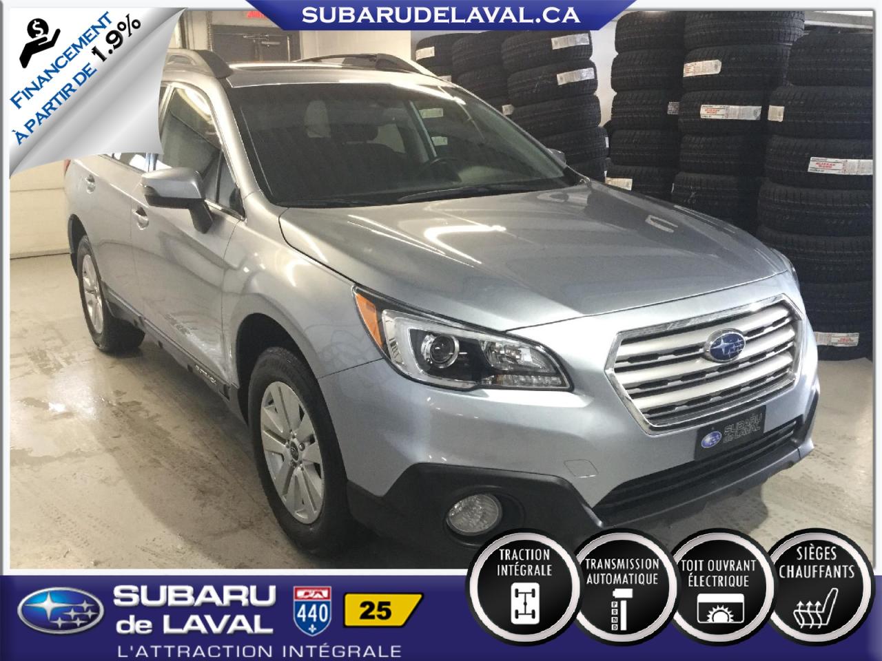 Used 2015 Subaru Outback 3.6R Touring Awd **Toit ouvrant** for sale in Laval, QC