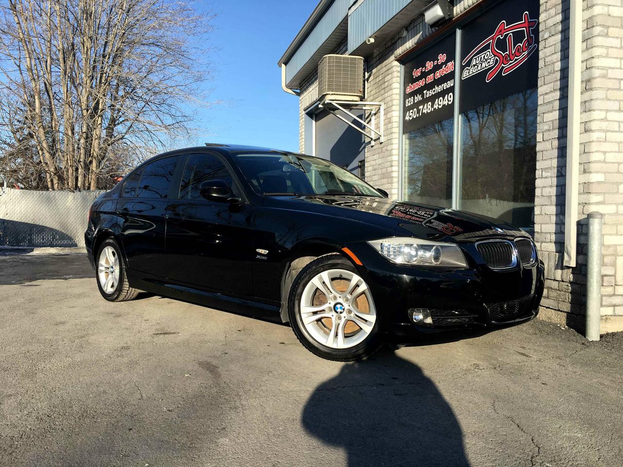 <a href=https://www.autoaubaine.com/BMW-3 Series-c7003273.html>https://www.autoaubaine.com/BMW-3 Series-c7003273.html</a>

2009 BMW 328I X-DRIVE **GARANTIE PROLONGEE*** EN SUPERBE CONDITION MECANIQUE ET ESTHETIQUE*** NOIR/NOIR, TRANSMISSION MANUELLE 6 VITESSES, 140900KM, INTERIEUR CUIR, TOIT OUVRANT, JANTES ALUMINIUM, SIEGES ELECTRIQUES ET CHAUFFANTS AVEC FONCTION MEMOIRE, FACTURE ENTRETIEN COMPLET EN MAIN, TRACTION INTEGRALE ET PLUS...A  VOIR!!!!  BALANCE DE GARANTIE PROLONGEE JUSQUA 173669KM,  INCLUSES ET INSPECTION INCLUSES, POSSIBILITE DAJOUTER UNE GARANTIE PROLONGEE DE 5 ANS OU 200000KM ,FINANCEMENT BANCAIRE MAISON 1E 2E 3E CHANCE DE CREDIT DISPONIBLE, AUCUN CAS DE CREDIT REFUSE,  www.autoeleganceselect.ca ou www.autoeleganceselect.com , 
autoeleganceselect@hotmail.com , bureau 
:(450)748-4949, Sans frais :1-(877)302-1684,  cell :(514)573-7344 , fax 
:(450)748-1213 au 828 Boul Taschereau 
longueuil Québec J4K 5B6