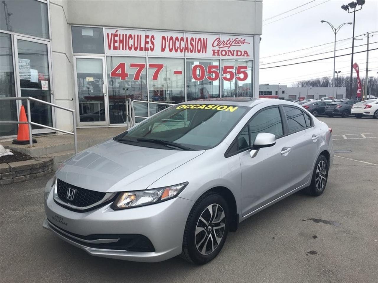 Used 2013 Honda Civic Ex Gar. for sale in Terrebonne, QC