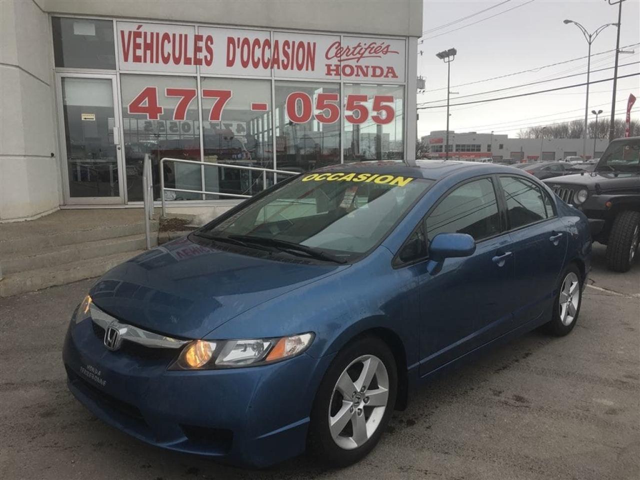 Used 2010 Honda Civic Sport, T.ouvrant for sale in Terrebonne, QC