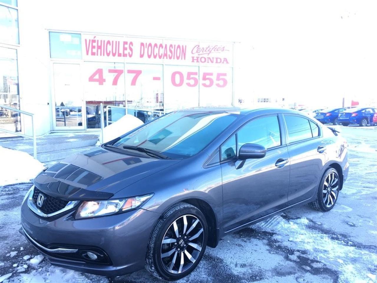 Used 2014 Honda Civic Touring T.équipé for sale in Terrebonne, QC