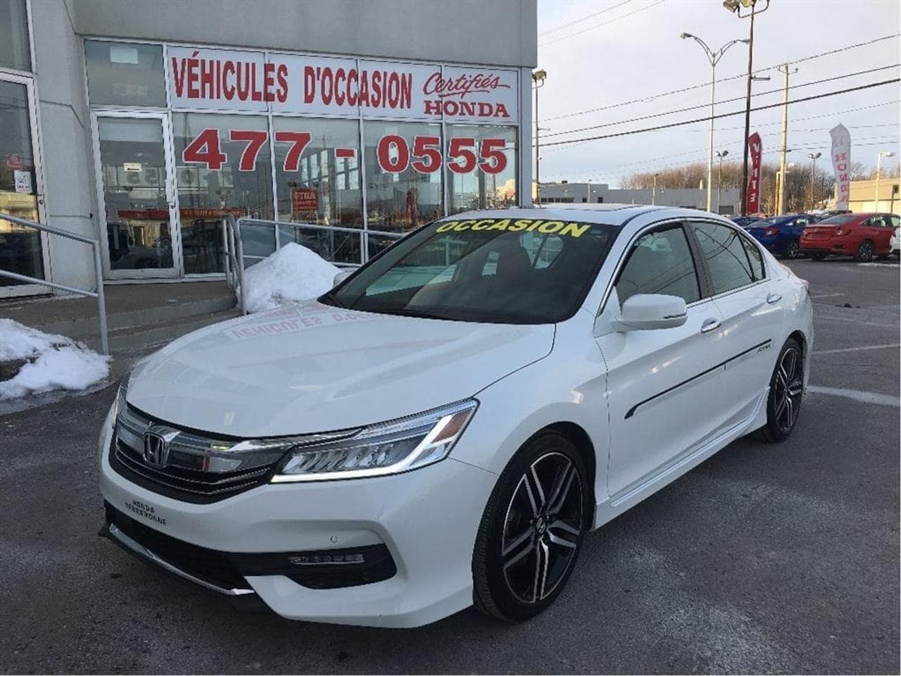 <a href=https://www.autoaubaine.com/Honda-Accord-c6996148.html>https://www.autoaubaine.com/Honda-Accord-c6996148.html</a>

Wow Fraîchement arrivé au concessionnaire, Garantie Honda Plus Jusquau 06 octobre 2020 ou 120 000 km, Tout Équipé, Navigation/GPS, Cuir, Toit ouvrant électrique, Roues dalliages 19 Po, Écran tactile, Mémoire Sièges électrique, Climatisation à deux zones, Régulateur de vitesse, Phares antibrouillard et plus ! À voir !         Chez Honda Terrebonne, la place où trouvez un véhicule doccasion ? Tout nos véhicules sont inspectés par nos techniciens certifiés Honda ? Financement facile sur place, 1ere, 2ieme et 3ieme chance au crédit ? Livraison rapide ? Historique Carproof sur tous nos véhicules ? Programme VIP disponible! ? Prix et qualité imbattable ? Garanties mécanique supplémentaire disponible - Chaque véhicule est unique - Donnez-nous un coup de fil pour plus dinformations - Nous prenons tout type de véhicule en échange Toyota, Mazda, Nissan, Acura, Hyundai, Ford, Volkswagen, Chevrolet, Kia, Dodge, Subaru, Bmw, Infiniti, Suzuki, Mercedes, Volvo, Audi, Chrysler, Jeep ? Ouvert le Samedi ? Honda Terrebonne est la référence en vente de véhicules doccasions au Québec 450-477-0555