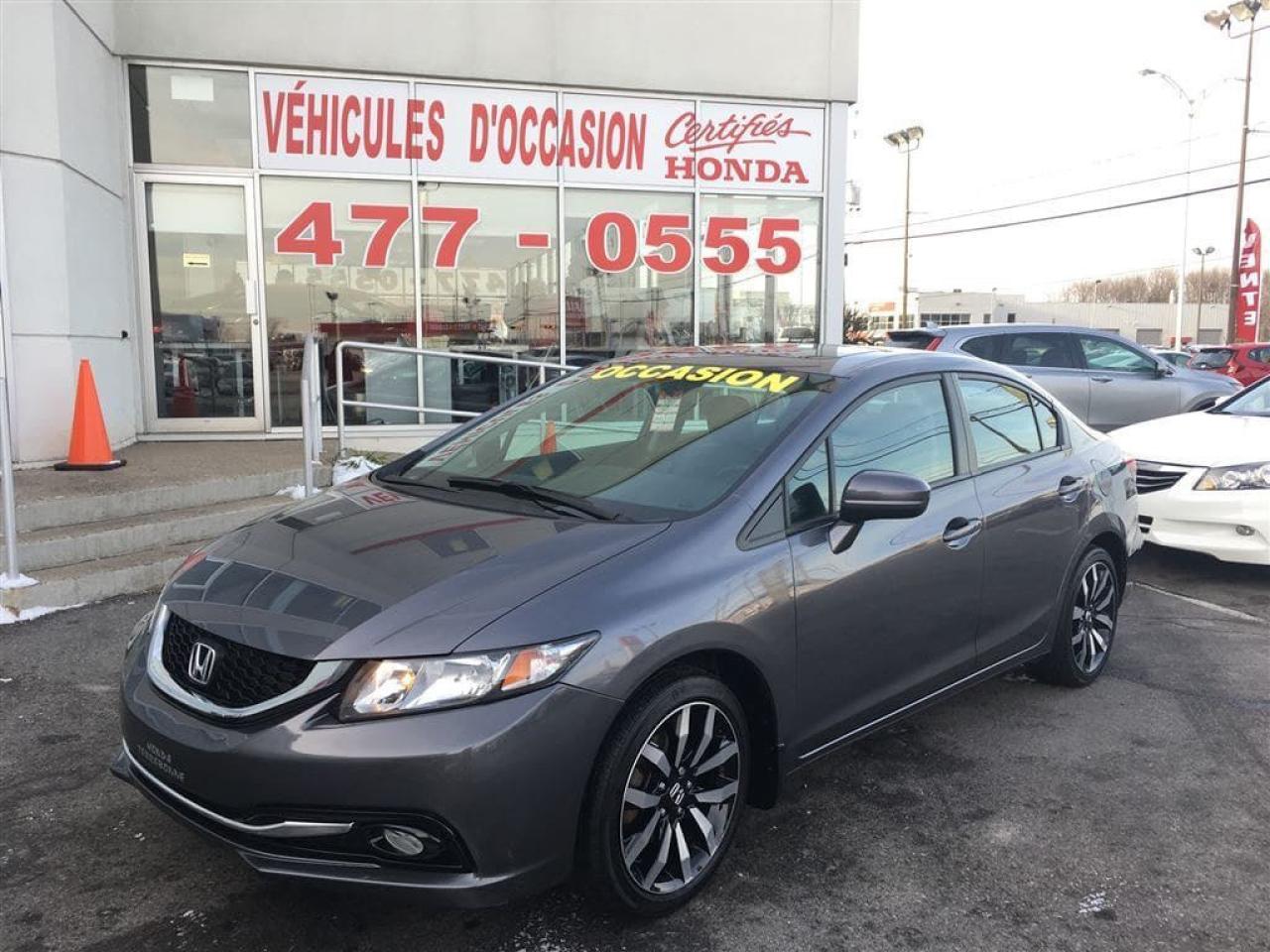 Used 2014 Honda Civic Touring for sale in Terrebonne, QC
