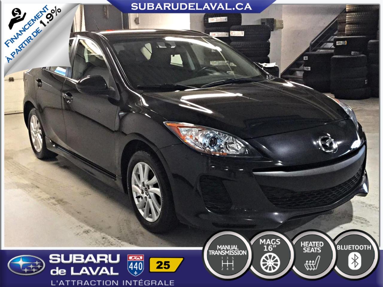 Used 2013 Mazda 3 GS-SKY Sport Hatchback for sale in Laval, QC