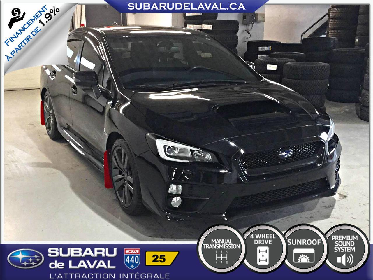 <a href=https://www.subarudelaval.ca/occasion/Subaru-Impreza_WRX-2016.html>https://www.subarudelaval.ca/occasion/Subaru-Impreza_WRX-2016.html</a>

Système de navigation GPS, Toit ouvrant électrique, Siège conducteur électrique, Caméra de recul, Sièges avant chauffants, Bluetooth (mains libre), Sièges en cuir, Système de son Harman Kardon et plus encore !!