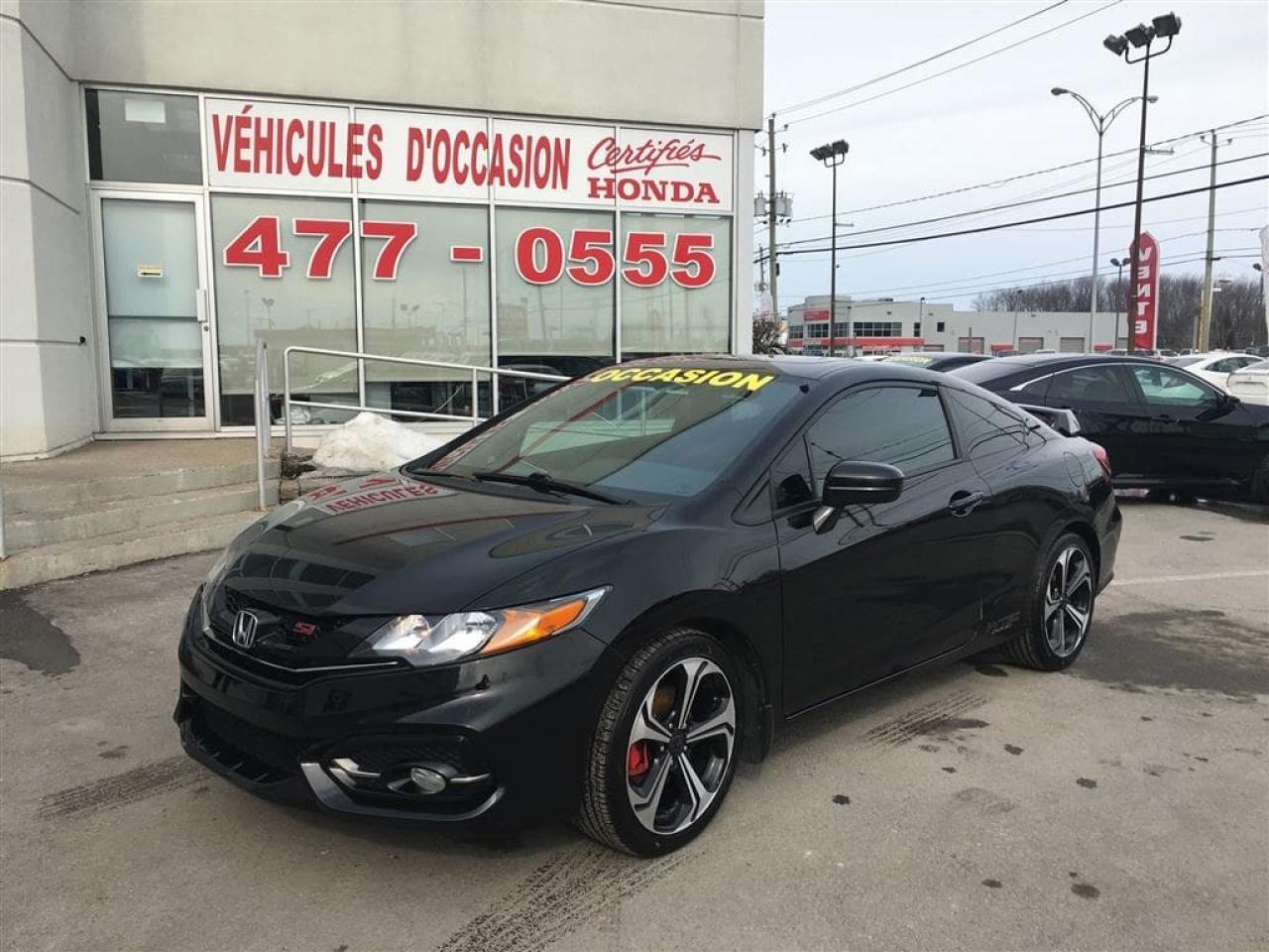 Used 2015 Honda Civic Si Gar. for sale in Terrebonne, QC