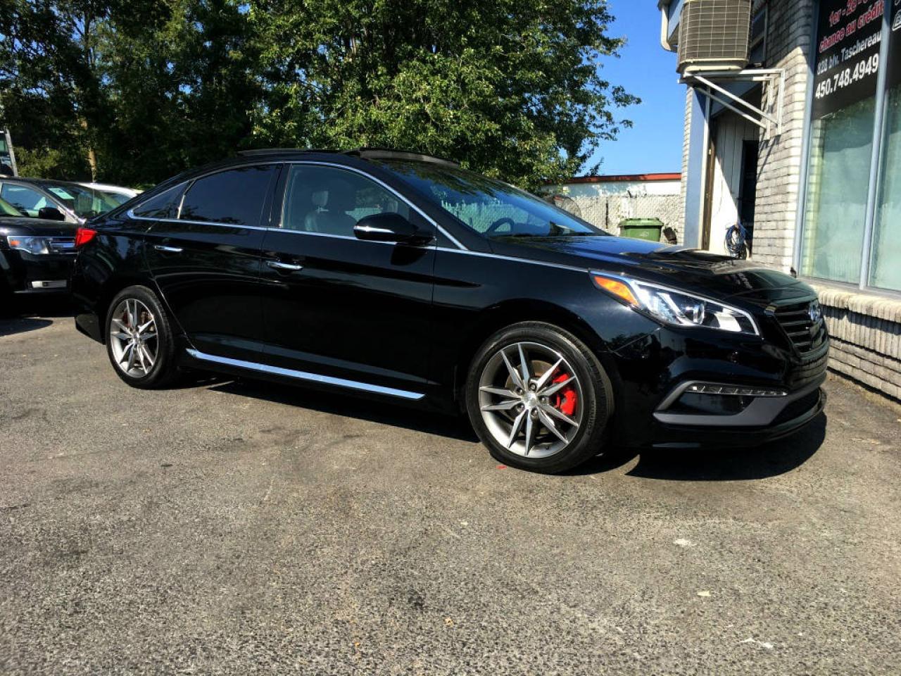Used 2016 Hyundai Sonata 2.0T Sport Ultimate TECH CUIR TOIT PANOR for sale in Longueuil, QC