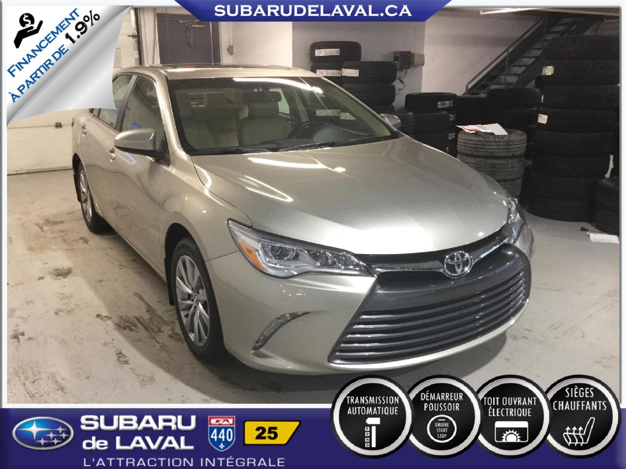 Used 2015 Toyota Camry XLE V6 **Cuir et Navigation** for sale in Laval, QC