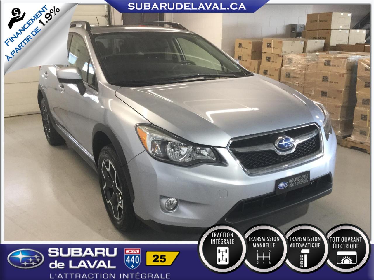 Used 2015 Subaru XV Crosstrek 2.0i Sport Awd **Toit ouvrant** for sale in Laval, QC