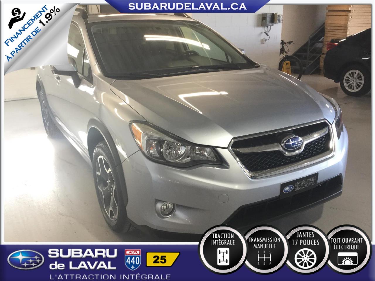 Used 2015 Subaru XV Crosstrek 2.0i Limited Awd *Cuir et Navigation* for sale in Laval, QC