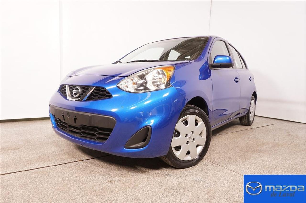 <a href=https://www.mazdadelaval.com/occasion/Nissan-Micra-2016.html>https://www.mazdadelaval.com/occasion/Nissan-Micra-2016.html</a>

NISSAN MICRA SV 2016 ( TRANSMISSION CVT, A/C, GROUPE ÉLECTRIQUE, CRUISE CONTROL, BLUETOOTH)  ***11795$*** BALANCE DE GARANTIE NISSAN COMPLÈTE JUSQUAU 09/06/2019 OU 60000KM!!! GROUPE MOTOPROPULSEUR JUSQUAU 09/06/2021 OU 100000KM!!! FINANCEMENT DISPONIBLE!!! CODE DE CLEF: 77
