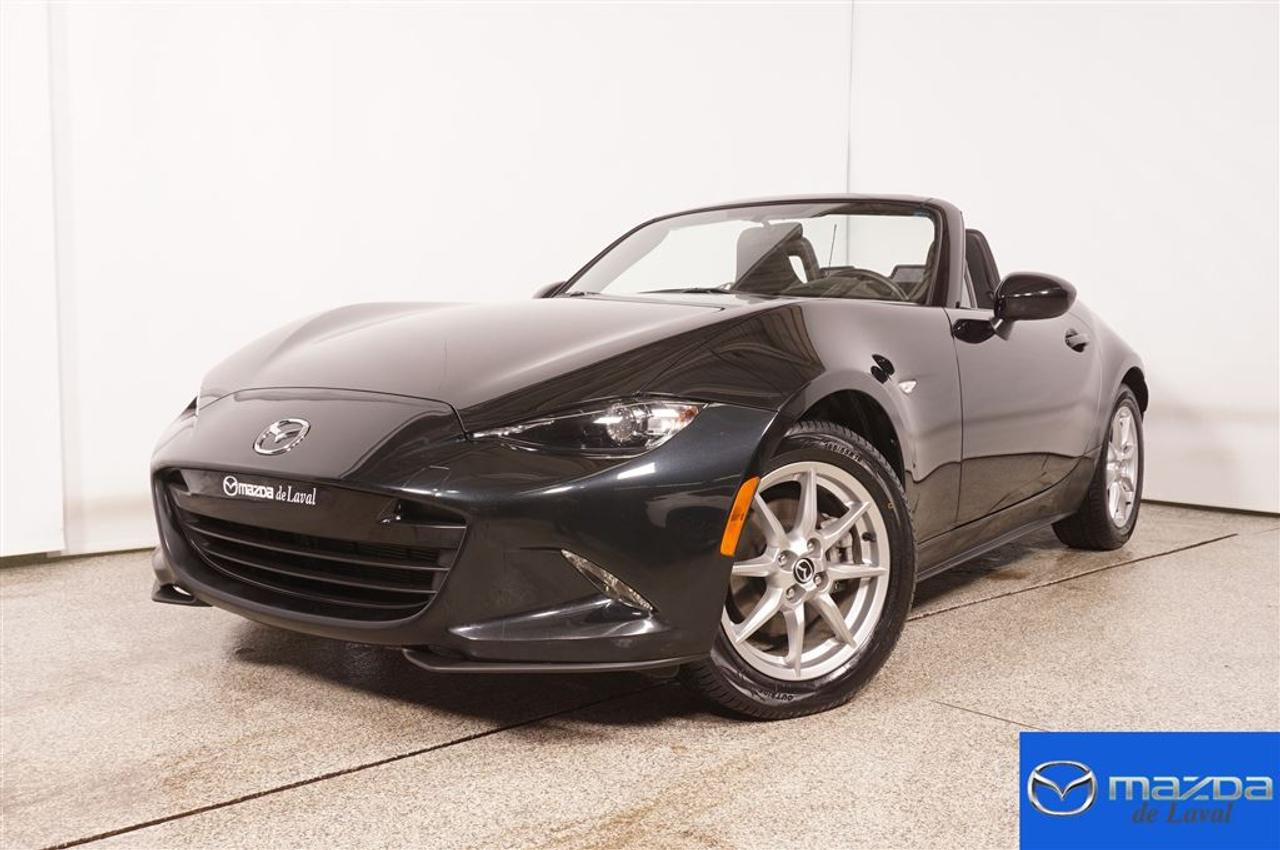 <a href=https://www.mazdadelaval.com/occasion/Mazda-MX5-2016.html>https://www.mazdadelaval.com/occasion/Mazda-MX5-2016.html</a>

MAZDA MX5 GX SKYACTIV 2016 ( AUTOMATIQUE, A/C, GROUPE ÉLECTRIQUE, CRUISE CONTROL, BLUETOOTH, ROUES MAGS, SEULEMENT 12923KM) GARANTIE COMPLÈTE MAZDA JUSQUAU 07/03/2020 OU KM ILLIMITÉE!!! GROUPE MOTOPROPULSEUR JUSQUAU 07/03/2022 OU KM ILLIMITÉE!!! *PROGRAMME CERTIFIÉ DISPONIBLE!!FINANCEMENT DISPONIBLE À PARTIR DE 0.9%!!! SALLE DE MONTRE