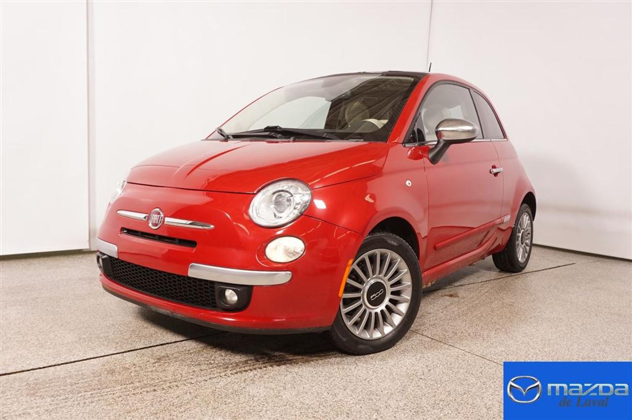 <a href=https://www.mazdadelaval.com/occasion/Fiat-500-2012.html>https://www.mazdadelaval.com/occasion/Fiat-500-2012.html</a>

FIAT 500 LOUNGE COUPE 2012 ( MANUELLE 5VIT, A/C, GROUPE ÉLECTRIQUE, BLUETOOTH, CRUISE CONTROL, INT CUIR, TOIT OUVRANT, SYSTÈME DE SON BOSE, BAS KM) ***6995$*** FINANCEMENT DISPONIBLE SUR PLACE!!! CODE DE CLEF: 37