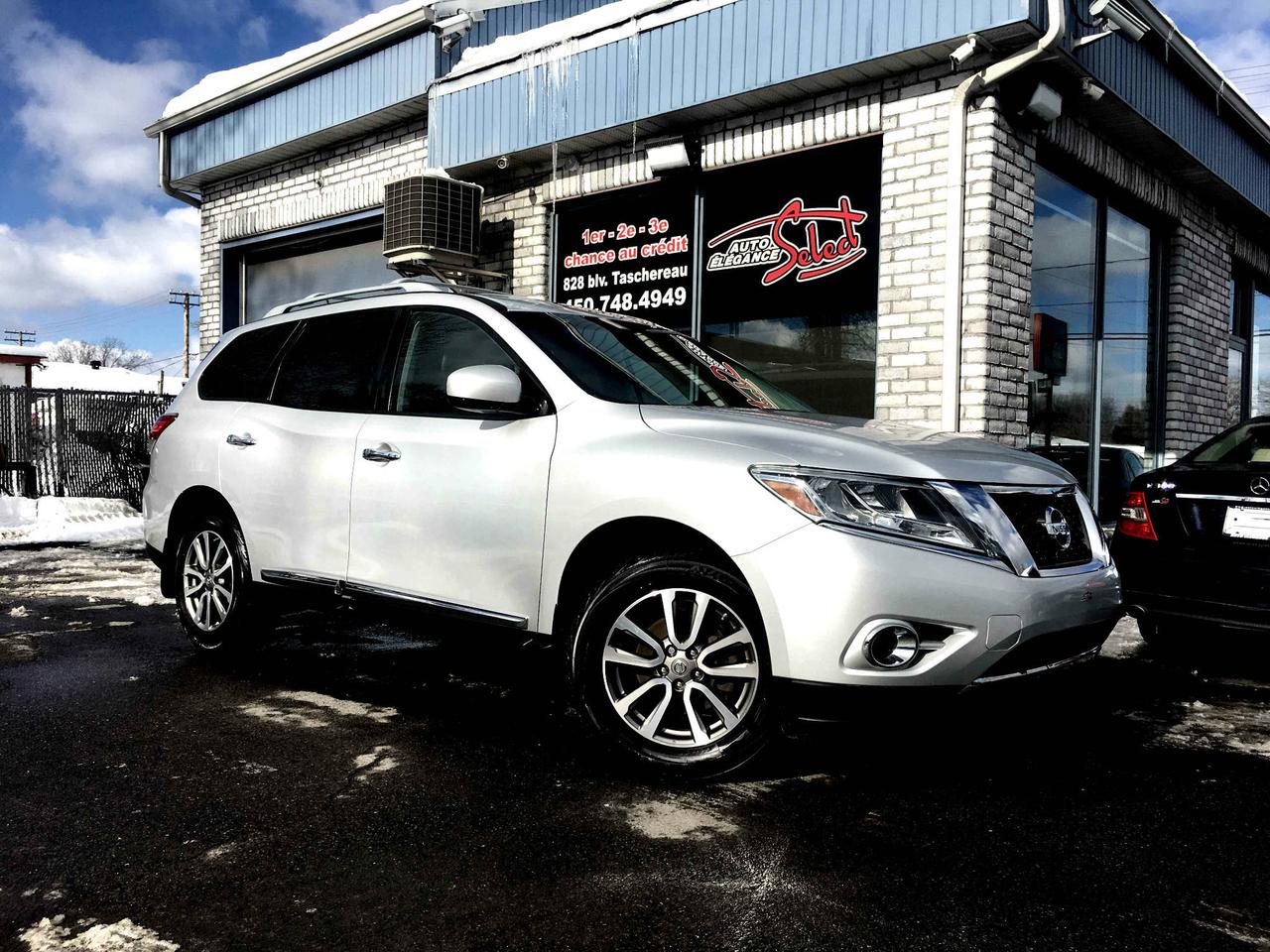 <a href=https://www.autoaubaine.com/Nissan-Pathfinder-c7014181.html>https://www.autoaubaine.com/Nissan-Pathfinder-c7014181.html</a>

2013 NISSAN PATHFINDER SL 3.5L 7 PASSAGERS EN SUPERBE CONDITION MECANIQUE ET ESTHETIQUE!!! JAMAIS ACCIDENTE, ARGENT/NOIR, 1 SEUL PROPRIETAIRE,125006KM, JANTES ALUMINIUM, INTERIEUR CUIR, SIEGES ELECTRIQUES ET CHAUFFANT AVEC FONCTION MEMOIRE, VITRES TEINTEES, FOG LIGHT, AIR CLIMATISE BI-ZONE, STEERING CHAUFFANT, AILERON, TRANSMISSION AUTOMATIQUE, CAMERAS  DE RECULE, HAYON ELECTRIQUE, SENSOR PARK ASSIST ET PLUS...A VOIR!!!! GARANTIE ET INSPECTION INCLUSES, POSSIBILITE DAJOUTER UNE GARANTIE PROLONGEE DE 5 ANS OU 200000KM ,FINANCEMENT BANCAIRE MAISON 1E 2E 3E CHANCE DE CREDIT DISPONIBLE, AUCUN CAS DE CREDIT REFUSE ,  www.autoeleganceselect.ca ou 
www.autoeleganceselect.com , 
autoeleganceselect@hotmail.com , bureau 
:(450)748-4949, cell :(514)573-7344 , fax 
:(450)748-1213 au 828 Boul Taschereau 
longueuil Québec J4K 5B6