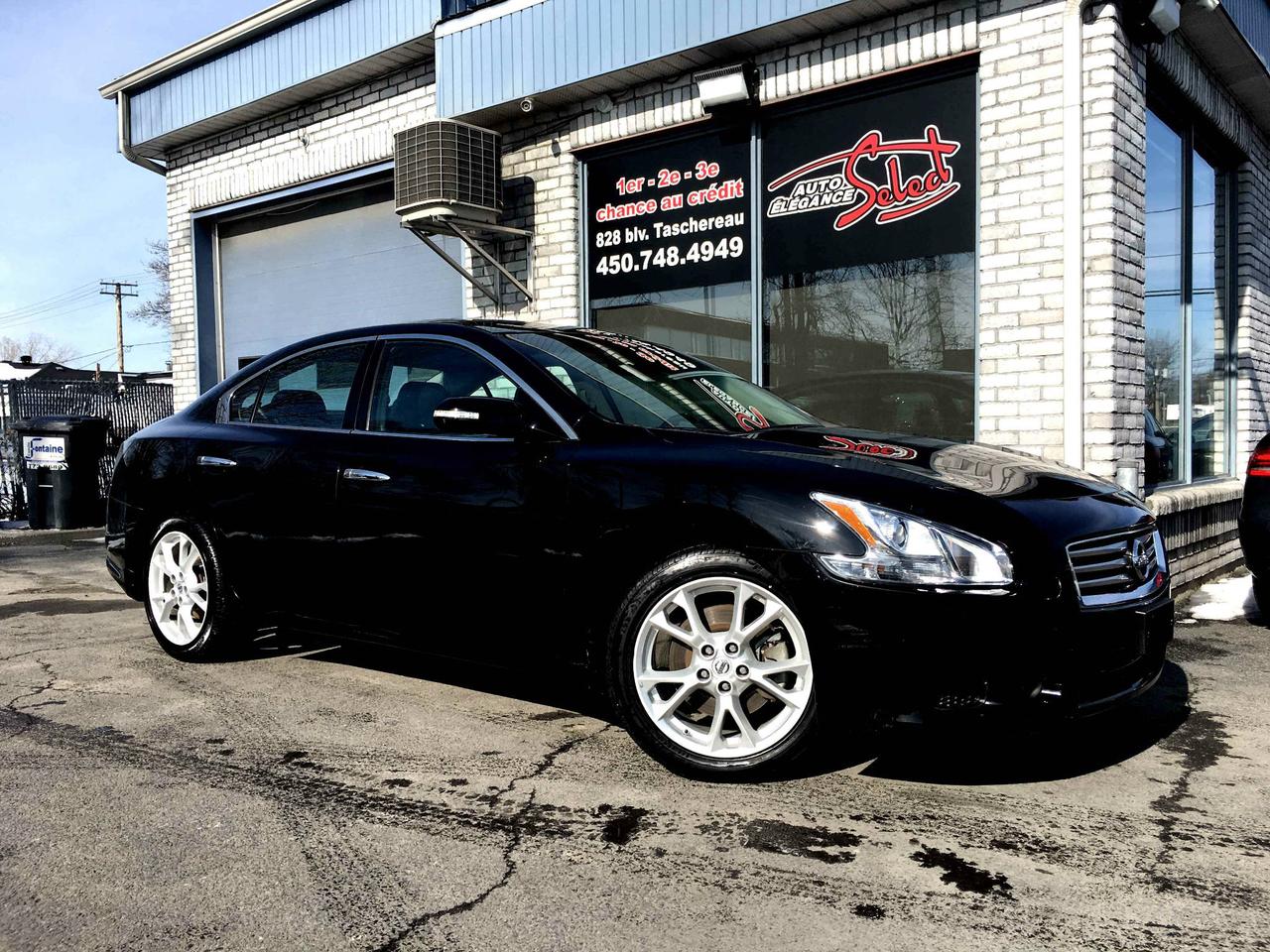 <a href=https://www.autoaubaine.com/Nissan-Maxima-c7015273.html>https://www.autoaubaine.com/Nissan-Maxima-c7015273.html</a>

2014 NISSAN MAXIMA 3.5 SV EN EXCELLENTE CONDITION MECANIQUE ET ESTHETIQUE!!!! NOIR/NOIR, INTERIEUR CUIR, TOIT OUVRANT, SIEGES ELECTRIQUES ET CHAUFFANTS, CAMERAS DE RECULE, JANTES ALUMINIUM, TRANSMISSION AUTOMATIQUE, 145613KM, VOLANT CHAUFFANT, FOG LIGHT, 4 PORTES, 5 PASSAGERS ET PLUS....A  VOIR!!!!! GARANTIE ET INSPECTION INCLUSES,POSSIBILITE DAJOUTER UNE GARANTIE PROLONGEE DE 5 ANS OU 200000KM ,FINANCEMENT BANCAIRE MAISON 1E 2E 3E CHANCE DE CREDIT DISPONIBLE, AUCUN CAS DE CREDIT REFUSE ,  www.autoeleganceselect.ca ou 
www.autoeleganceselect.com , 
autoeleganceselect@hotmail.com , bureau 
:(450)748-4949, cell :(514)573-7344 , fax 
:(450)748-1213 au 828 Boul Taschereau 
longueuil Québec J4K 5B6