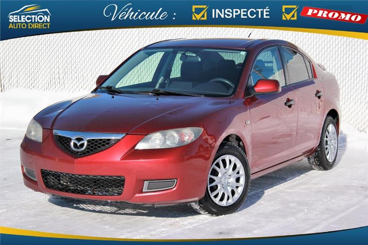 <a href=https://www.autoaubaine.com/Mazda-3-c7008002.html>https://www.autoaubaine.com/Mazda-3-c7008002.html</a>

Mazda MAZDA3 4dr Sdn  A/C 2008

Mazda 3 GS Manuelle tres bien entretenu.