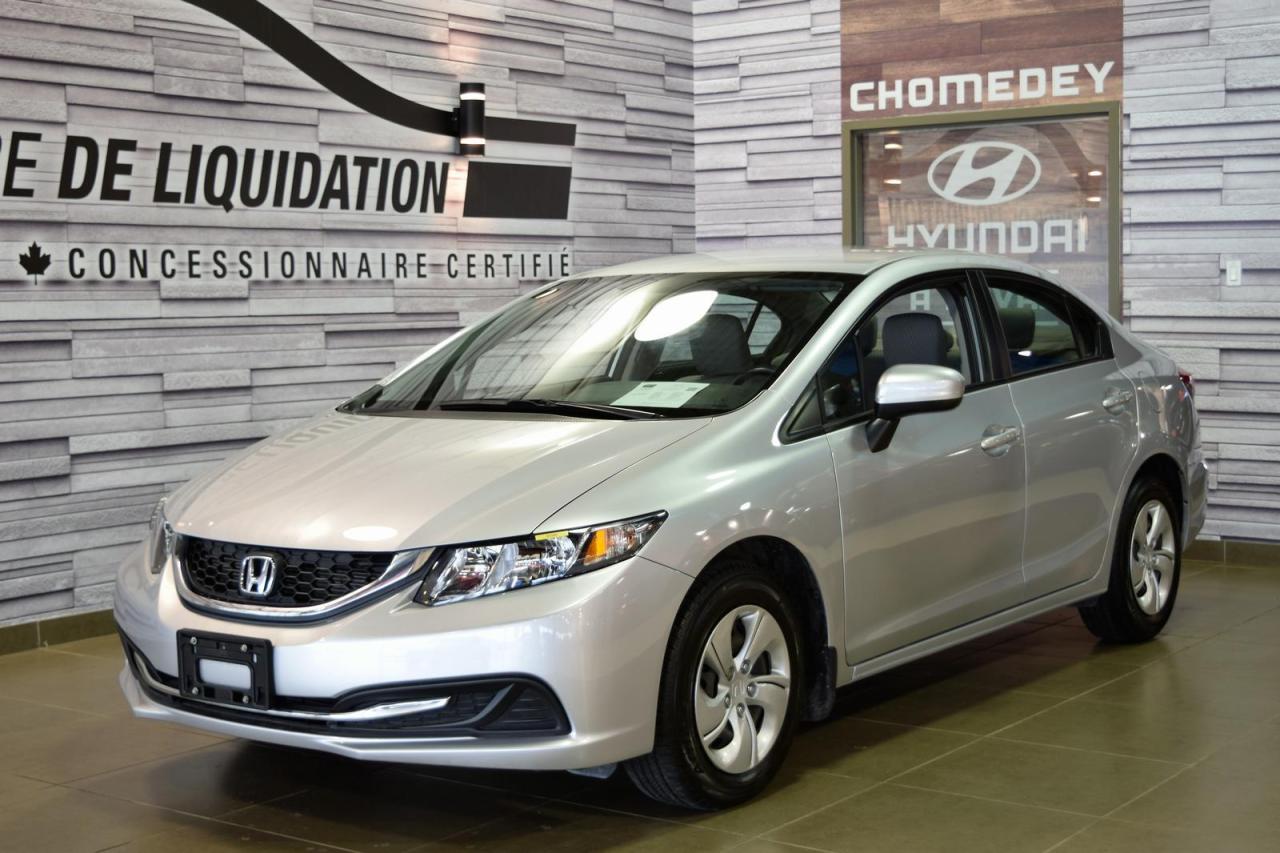 Used 2015 Honda Civic LX GR.ELECT+A/C for sale in Laval, QC