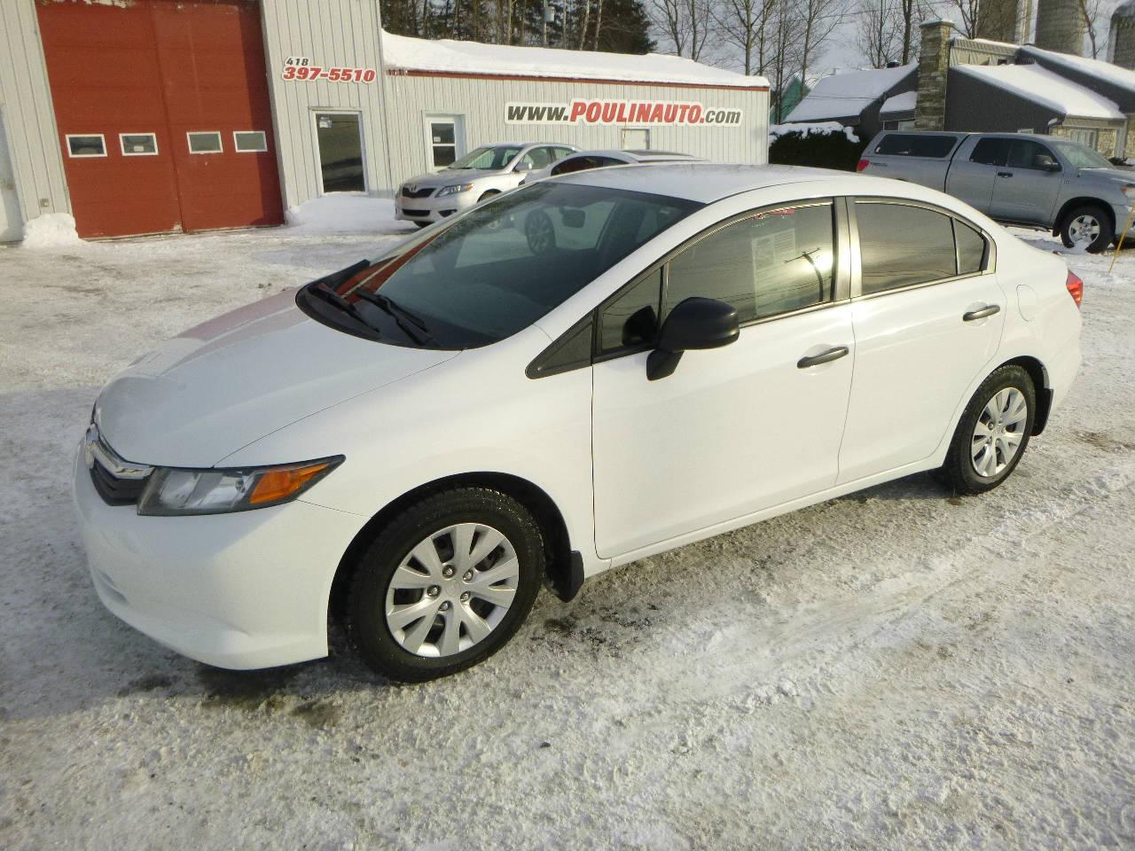 Used 2012 Honda Civic 4 portes, boîte manuelle, DX for sale in St-Joseph-de-Beauce, QC