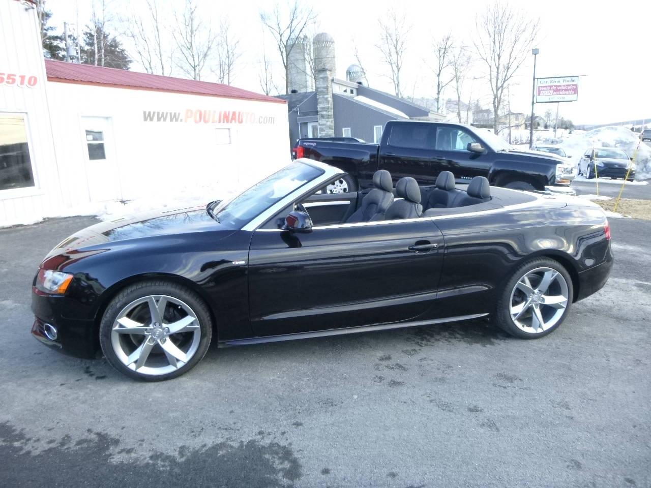 Used 2011 Audi A5 + PREMIUM + SLINE + TOIT + CUIR + for sale in St-Joseph-de-Beauce, QC