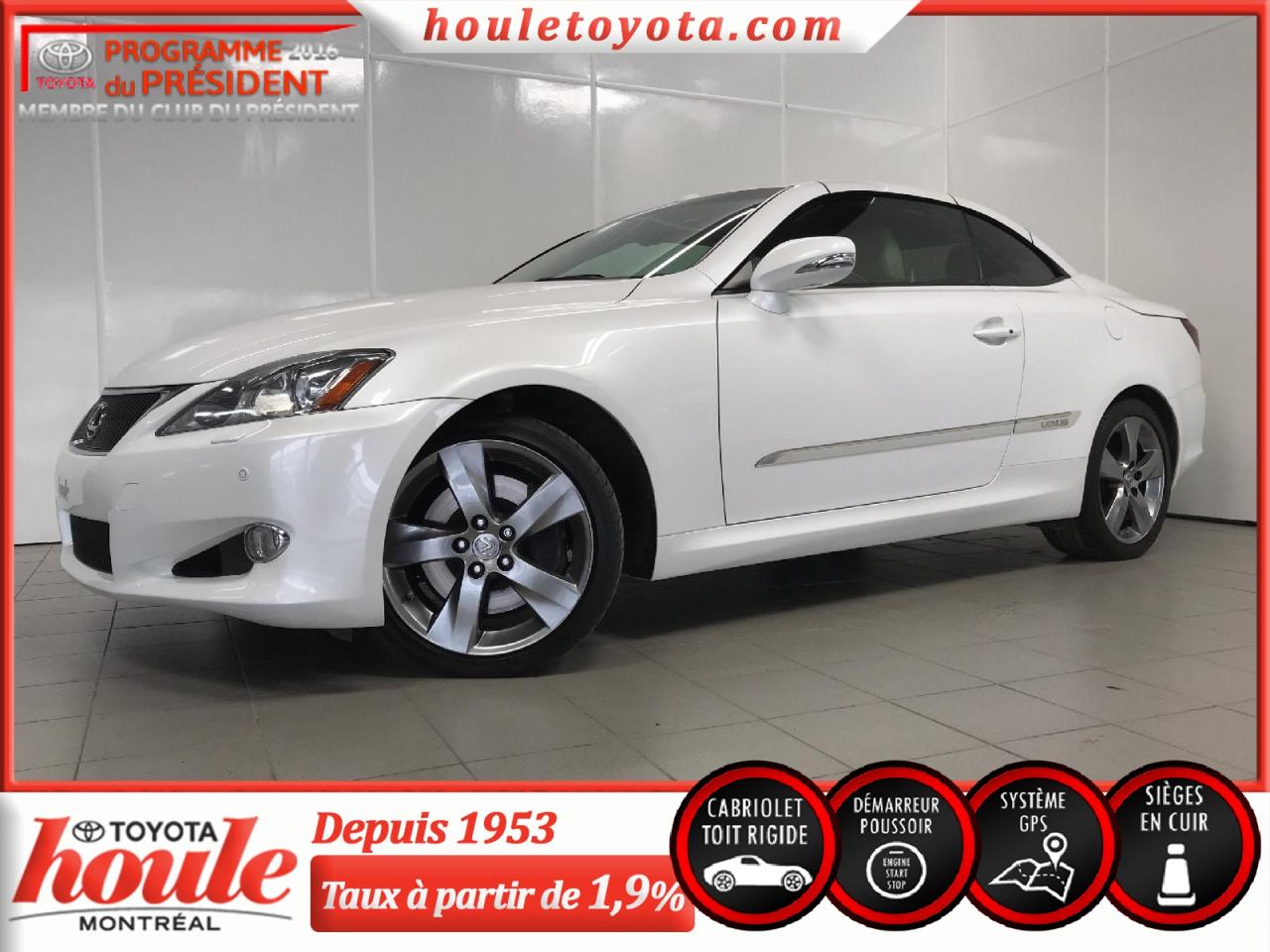 Used 2010 Lexus IS 350 Cabriolet 2 portes for sale in Montréal, QC