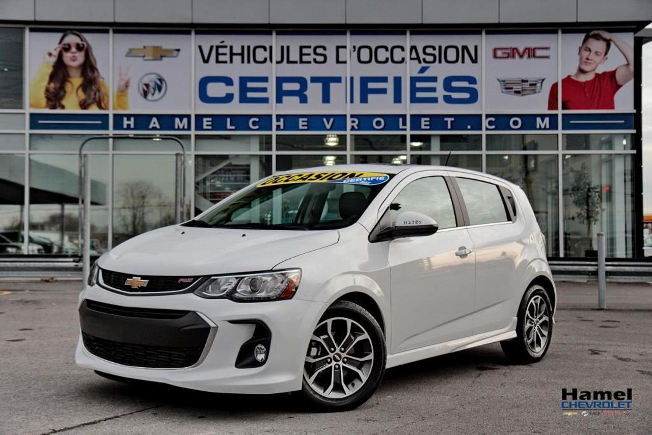 <a href=https://www.hamelchevrolet.ca/occasion/Chevrolet-Sonic-2017.html>https://www.hamelchevrolet.ca/occasion/Chevrolet-Sonic-2017.html</a>

CE VEHICULE EST COMME NEUF ET JAMAIS ACCIDENTÉ,  NOUS FAISONS DES FINANCEMENT FACILE SUR PLACE POUR LES 1ERE, 2EME ET 3EME CHANCE AU CREDIT,  NOUS SOMMES OUVERT LE SAMEDI DE 9H A 17H, HAMEL CHEVROLET: MOINS CHER POINT FINAL !