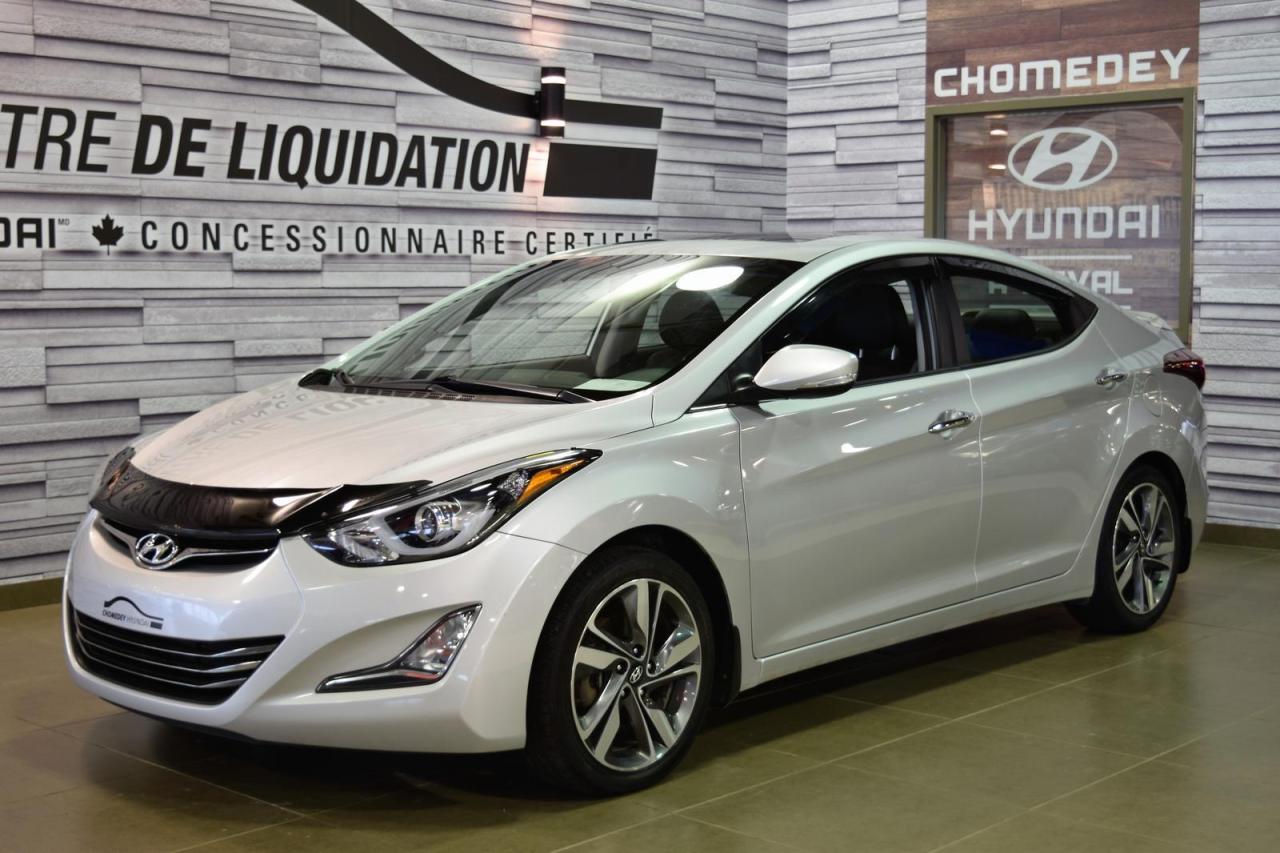 Used 2015 Hyundai Elantra LTD+TOIT+NAV for sale in Laval, QC