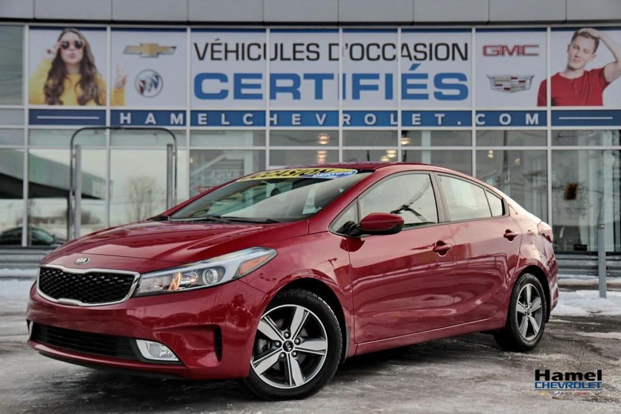 <a href=https://www.hamelchevrolet.ca/occasion/Kia-Forte-2018.html>https://www.hamelchevrolet.ca/occasion/Kia-Forte-2018.html</a>

CE VEHICULE EST COMME NEUF ET JAMAIS ACCIDENTÉ,  NOUS FAISONS DES FINANCEMENT SUR PLACE POUR LES 1ERE, 2EME ET 3EME CHANCE AU CREDIT, AUCUN CAS REFUSÉ !  NOUS SOMMES OUVERT LE SAMEDI DE 9H A 17H, HAMEL CHEVROLET: MOINS CHER POINT FINAL !