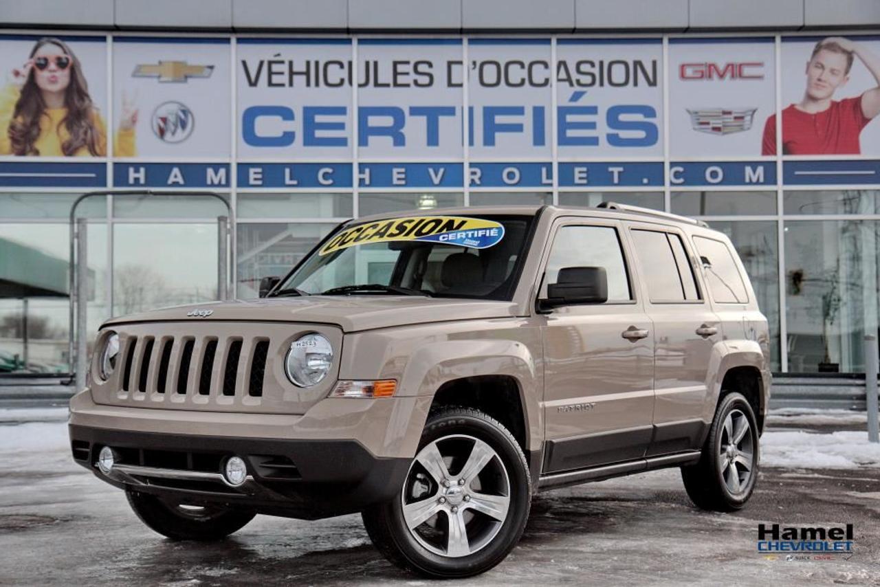 <a href=https://www.hamelchevrolet.ca/occasion/Jeep-Patriot-2017.html>https://www.hamelchevrolet.ca/occasion/Jeep-Patriot-2017.html</a>

CE VÉHICULE EST COMME NEUF AVEC UN BAS KILOMÈTRAGE ET JAMAIS ACCIDENTÉ,  NOUS FAISONS DES FINANCEMENT SUR PLACE POUR LES 1ERE, 2EME ET 3EME CHANCE AU CREDIT, AUCUN CAS REFUSÉ !  NOUS SOMMES OUVERT LE SAMEDI DE 9H A 17H, HAMEL CHEVROLET: MOINS CHER POINT FINAL !