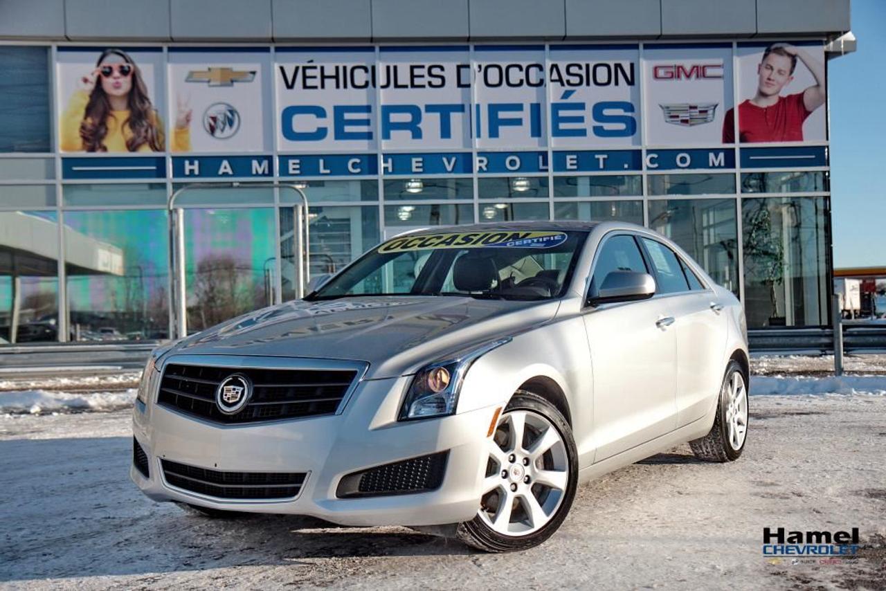 <a href=https://www.hamelchevrolet.ca/occasion/Cadillac-Ats-2014.html>https://www.hamelchevrolet.ca/occasion/Cadillac-Ats-2014.html</a>

CE VÉHICULE EST COMME NEUF,   NOUS FAISONS DES FINANCEMENT FACILE SUR PLACE POUR LES 1ERE, 2EME ET 3EME CHANCE AU CREDIT,  NOUS SOMMES OUVERT LE SAMEDI DE 9H A 17H, HAMEL CHEVROLET: MOINS CHER POINT FINAL !