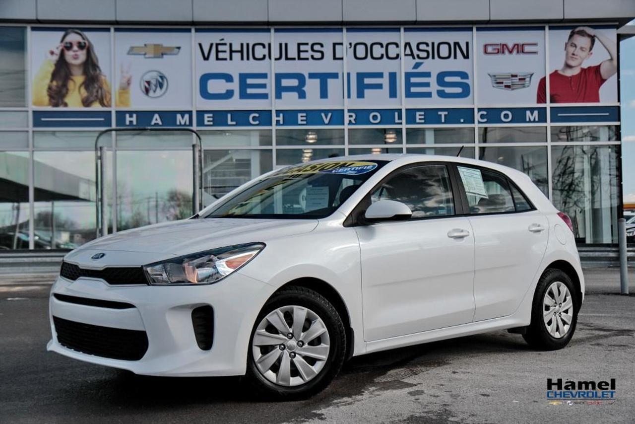 <a href=https://www.hamelchevrolet.ca/occasion/Kia-Rio-2018.html>https://www.hamelchevrolet.ca/occasion/Kia-Rio-2018.html</a>

CE VEHICULE EST COMME NEUF ET JAMAIS ACCIDENTÉ,  NOUS FAISONS DES FINANCEMENT SUR PLACE POUR LES 1ERE, 2EME ET 3EME CHANCE AU CREDIT, AUCUN CAS REFUSÉ !  NOUS SOMMES OUVERT LE SAMEDI DE 9H A 17H, HAMEL CHEVROLET: MOINS CHER POINT FINAL !