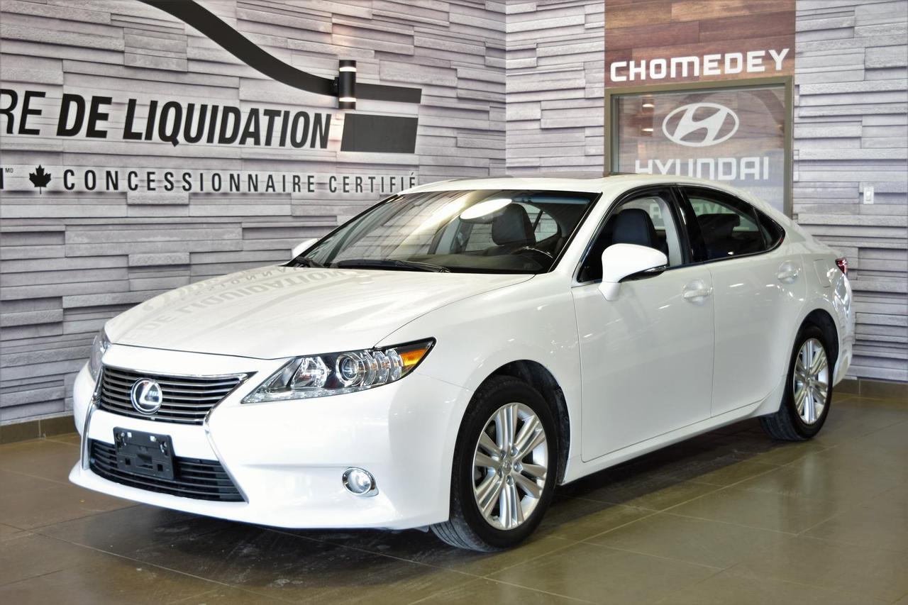 <a href=https://www.chomedeyhyundai.com/occasion/Lexus-ES_350-2015.html>https://www.chomedeyhyundai.com/occasion/Lexus-ES_350-2015.html</a>

CHOMEDEY HYUNDAI LE LEADER #1 AU QUEBEC ! Chomedey hyundai vous offre des vehicules sur internet depuis 2001, ce qui en fait le premier et le plus important liquidateur de dautomobile en ligne au Québec. Vous pouvez compter sur notre personnel qualifié et notre expertise unique. 

Chaque année, vous êtes plus de 1200 clients à nous faire confiance. Limmense pouvoir dachat qui en découle nous permet de vous faire profiter chaque jour de la meilleure offre, 100% garantie ! Plan de proctection mécanique disponible, informez-vous : Plan 1 ans/20 000km, 2 ans/40 000km ou 3 ans/60 000km. Les meilleurs prix en ville! OUVERT SAMEDI OPEN SATURDAY 10H00 - 16H00. Basé sur approbation du financemen
Appelez-nous sans frais au 1 855 291-4274