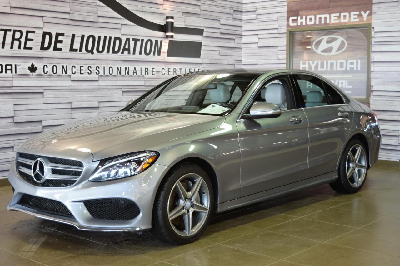 Used 2015 Mercedes-Benz C-Class C300 AMG MAGS+TOIT for sale in Laval, QC