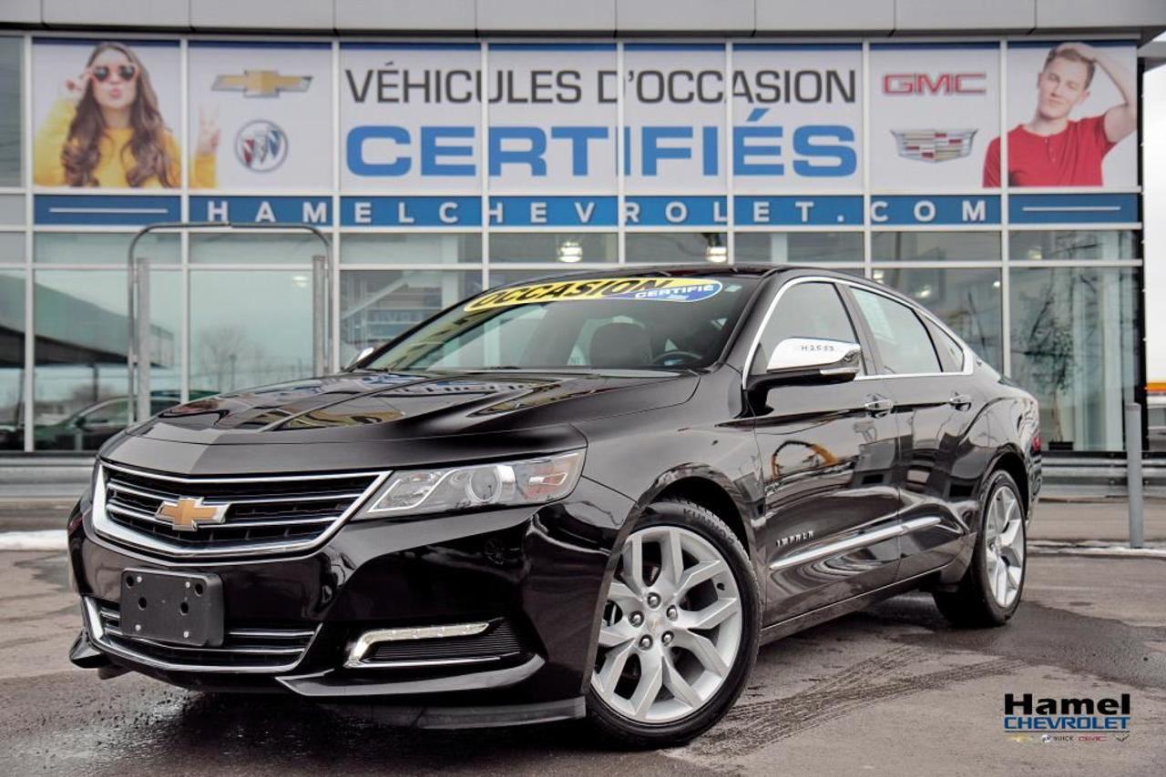 <a href=https://www.hamelchevrolet.ca/occasion/Chevrolet-Impala-2017.html>https://www.hamelchevrolet.ca/occasion/Chevrolet-Impala-2017.html</a>

CE VEHICULE EST COMME NEUF ET JAMAIS ACCIDENTÉ,  NOUS FAISONS DES FINANCEMENT SUR PLACE POUR LES 1ERE, 2EME ET 3EME CHANCE AU CREDIT, AUCUN CAS REFUSÉ !  NOUS SOMMES OUVERT LE SAMEDI DE 9H A 17H, HAMEL CHEVROLET: MOINS CHER POINT FINAL !
