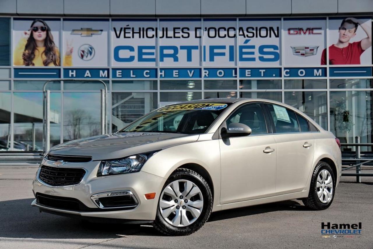 <a href=https://www.hamelchevrolet.ca/occasion/Chevrolet-Cruze-2015.html>https://www.hamelchevrolet.ca/occasion/Chevrolet-Cruze-2015.html</a>

CE VÉHICULE EST COMME NEUF AVEC UN BAS KILOMÈTRAGE ET JAMAIS ACCIDENTÉ,  NOUS FAISONS DES FINANCEMENT SUR PLACE POUR LES 1ERE, 2EME ET 3EME CHANCE AU CREDIT, AUCUN CAS REFUSÉ !  NOUS SOMMES OUVERT LE SAMEDI DE 9H A 17H, HAMEL CHEVROLET: MOINS CHER POINT FINAL !