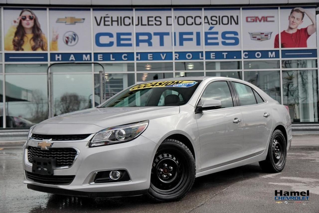 <a href=https://www.hamelchevrolet.ca/occasion/Chevrolet-Malibu-2015.html>https://www.hamelchevrolet.ca/occasion/Chevrolet-Malibu-2015.html</a>

CE VEHICULE EST COMME NEUF ET JAMAIS ACCIDENTÉ,  NOUS FAISONS DES FINANCEMENT SUR PLACE POUR LES 1ERE, 2EME ET 3EME CHANCE AU CREDIT, AUCUN CAS REFUSÉ !  NOUS SOMMES OUVERT LE SAMEDI DE 9H A 17H, HAMEL CHEVROLET: MOINS CHER POINT FINAL !