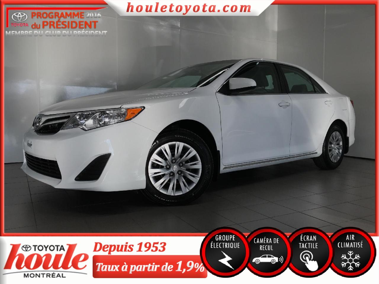 Used 2014 Toyota Camry LE, Gr. Électrique, A/C, Caméra de recul for sale in Montréal, QC