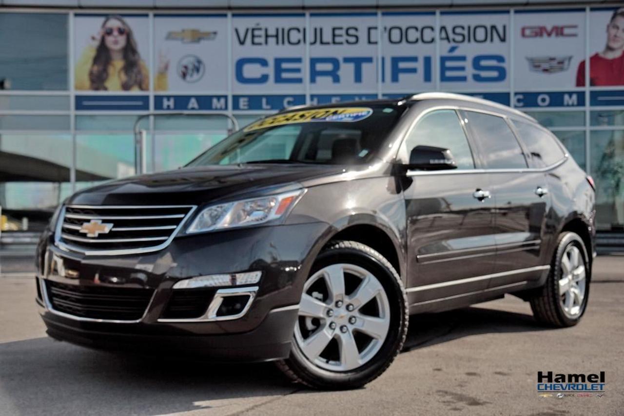 <a href=https://www.hamelchevrolet.ca/occasion/Chevrolet-Traverse-2017.html>https://www.hamelchevrolet.ca/occasion/Chevrolet-Traverse-2017.html</a>

CE VÉHICULE EST COMME NEUF AVEC UN BAS KILOMÈTRAGE,  NOUS FAISONS DES FINANCEMENT SUR PLACE POUR LES 1ERE, 2EME ET 3EME CHANCE AU CREDIT, AUCUN CAS REFUSÉ !  NOUS SOMMES OUVERT LE SAMEDI DE 9H A 17H, HAMEL CHEVROLET: MOINS CHER POINT FINAL !