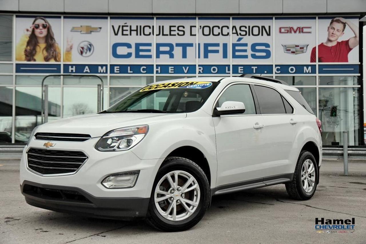 <a href=https://www.hamelchevrolet.ca/occasion/Chevrolet-Equinox-2017.html>https://www.hamelchevrolet.ca/occasion/Chevrolet-Equinox-2017.html</a>

CE VEHICULE EST COMME NEUF ET JAMAIS ACCIDENTÉ,  NOUS FAISONS DES FINANCEMENT SUR PLACE POUR LES 1ERE, 2EME ET 3EME CHANCE AU CREDIT, AUCUN CAS REFUSÉ !  NOUS SOMMES OUVERT LE SAMEDI DE 9H A 17H, HAMEL CHEVROLET: MOINS CHER POINT FINAL !