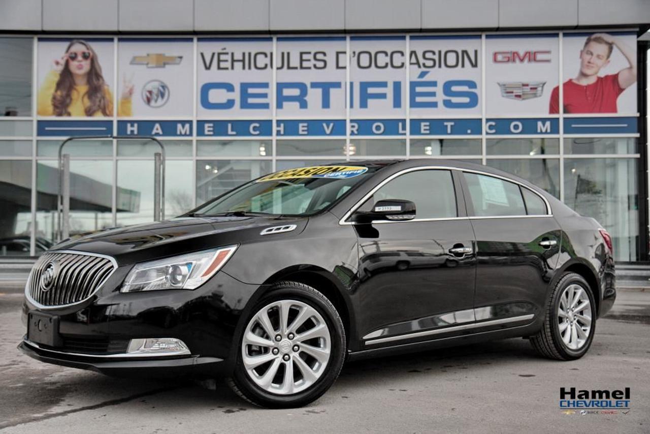 <a href=https://www.hamelchevrolet.ca/occasion/Buick-LaCrosse-2016.html>https://www.hamelchevrolet.ca/occasion/Buick-LaCrosse-2016.html</a>

CE VÉHICULE EST COMME NEUF,   NOUS FAISONS DES FINANCEMENT SUR PLACE POUR LES 1ERE, 2EME ET 3EME CHANCE AU CREDIT, AUCUN CAS REFUSÉ !  NOUS SOMMES OUVERT LE SAMEDI DE 9H A 17H, HAMEL CHEVROLET: MOINS CHER POINT FINAL !