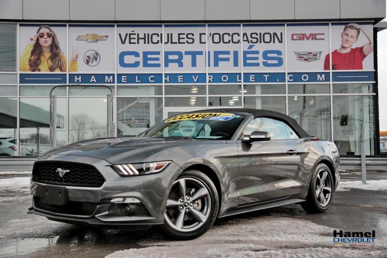<a href=https://www.hamelchevrolet.ca/occasion/Ford-Mustang-2017.html>https://www.hamelchevrolet.ca/occasion/Ford-Mustang-2017.html</a>

CE VEHICULE EST COMME NEUF ET JAMAIS ACCIDENTÉ,  NOUS FAISONS DES FINANCEMENT SUR PLACE POUR LES 1ERE, 2EME ET 3EME CHANCE AU CREDIT, AUCUN CAS REFUSÉ !  NOUS SOMMES OUVERT LE SAMEDI DE 9H A 17H, HAMEL CHEVROLET: MOINS CHER POINT FINAL !