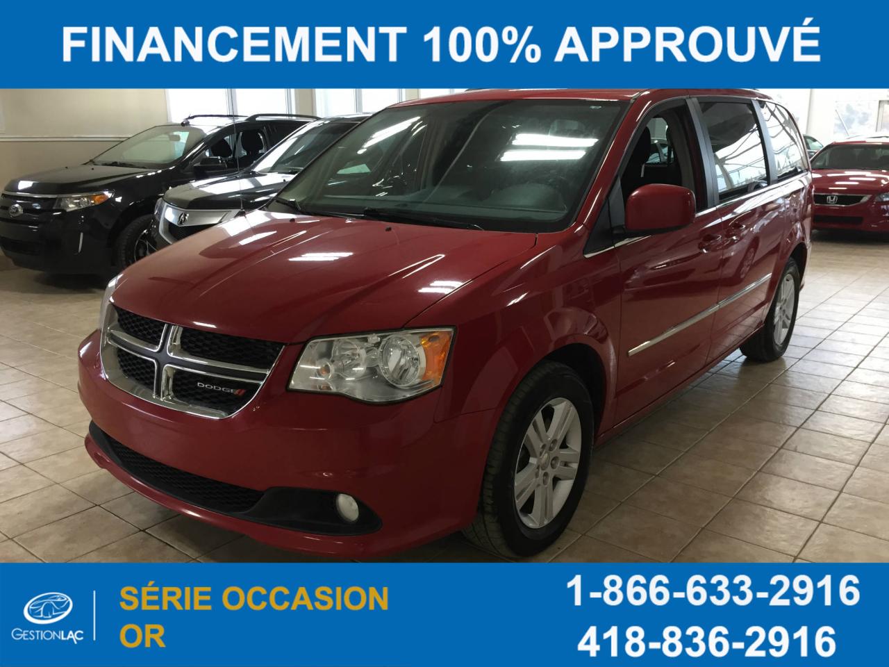 Used 2014 Dodge Grand Caravan Crew Stow Ngo, Mag for sale in Lévis, QC