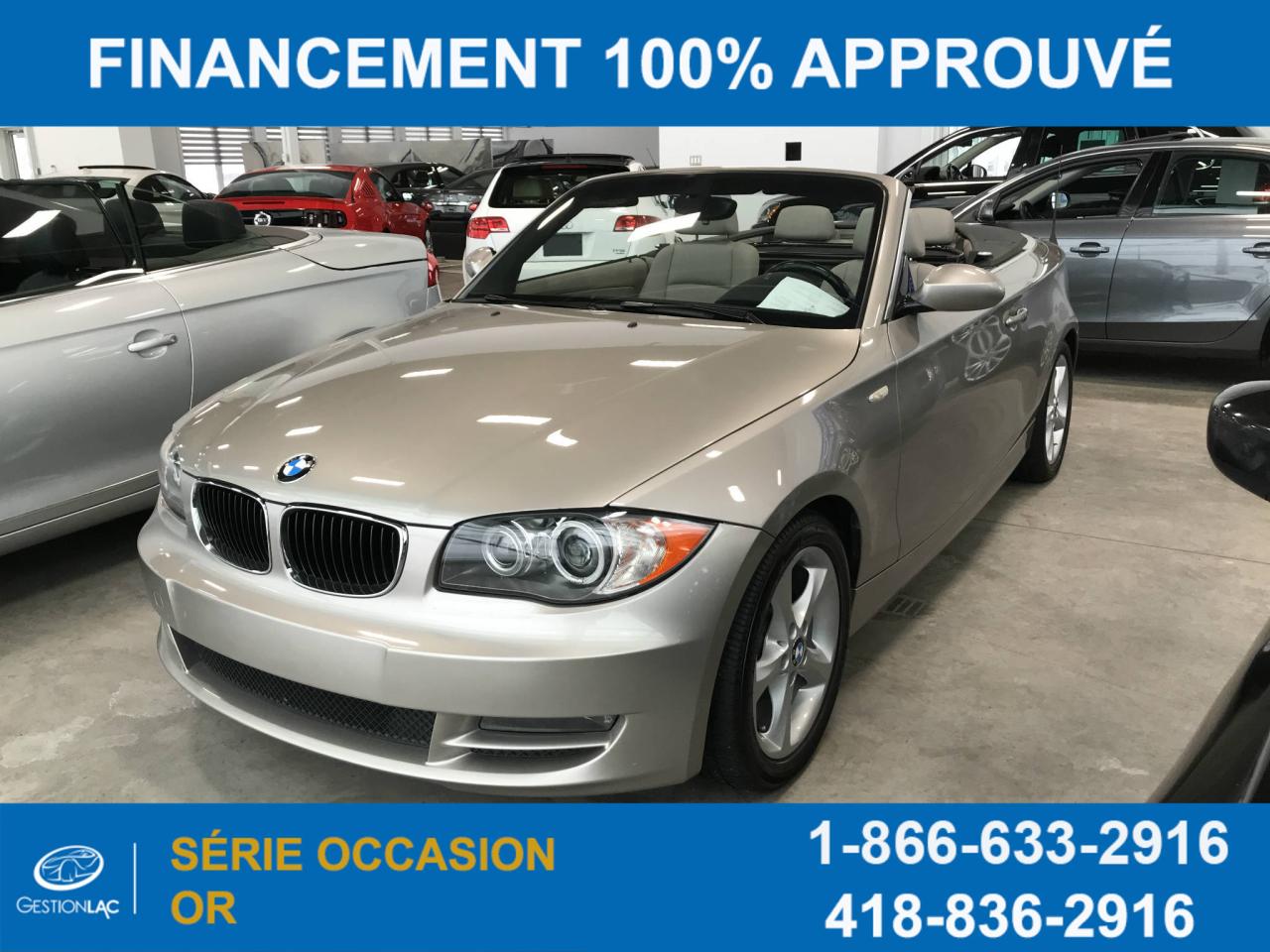 Used 2009 BMW 128 Decapotable Premium for sale in Lévis, QC