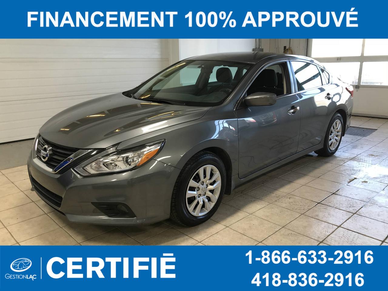 <a href=https://www.gestionlac.com/occasion/Nissan-Altima-2016.html>https://www.gestionlac.com/occasion/Nissan-Altima-2016.html</a>

NISSAN ALTIMA 2016 , TOUT EQUIPÉ , CAMERA DE RECUL , BLUETOOTH, **AUCUN FRAIS DE PRÉPARATION OU FRAIS CACHÉ , VÉHICULE EST IMPECCABLE, FINANCEMENT DISPONIBLE AU MEILLEUR TAUX DU MARCHÉ,MEILLEUR PRIX POUR VOTRE ECHANGE ,NOUS BATTONS TOUS LES PROPOSITIONS DE LA COMPÉTITION , VENTE AU 418-836-2916 OU TEXTO 418-564-7644;