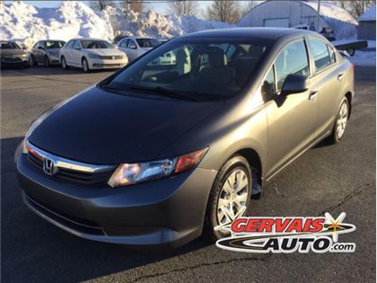 Used 2012 Honda Civic Lx A/c for sale in Shawinigan, QC