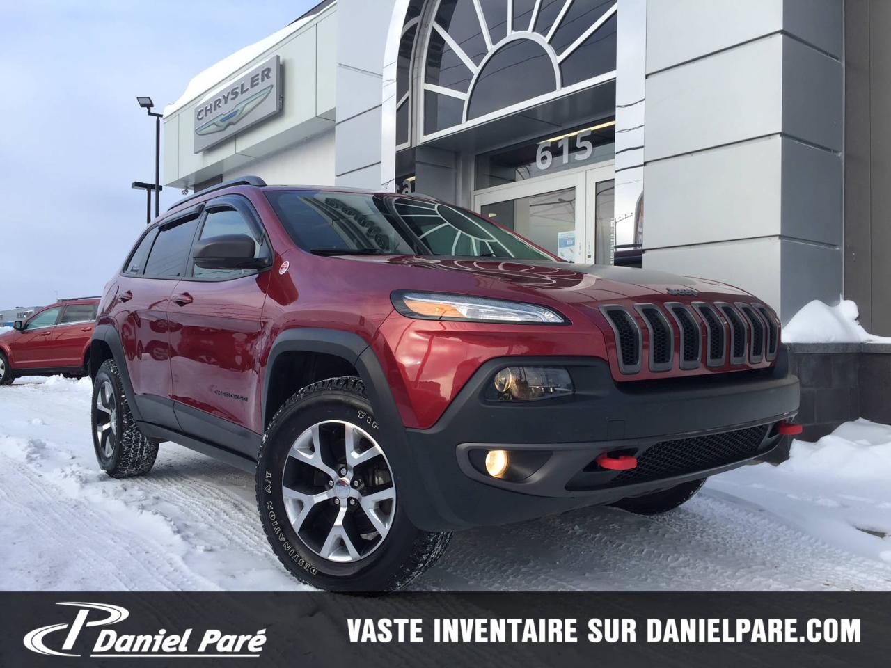 Used 2016 Jeep Cherokee TRAILHAWK TOIT CUIR NAVIGATION for sale in Ste-Marie, QC